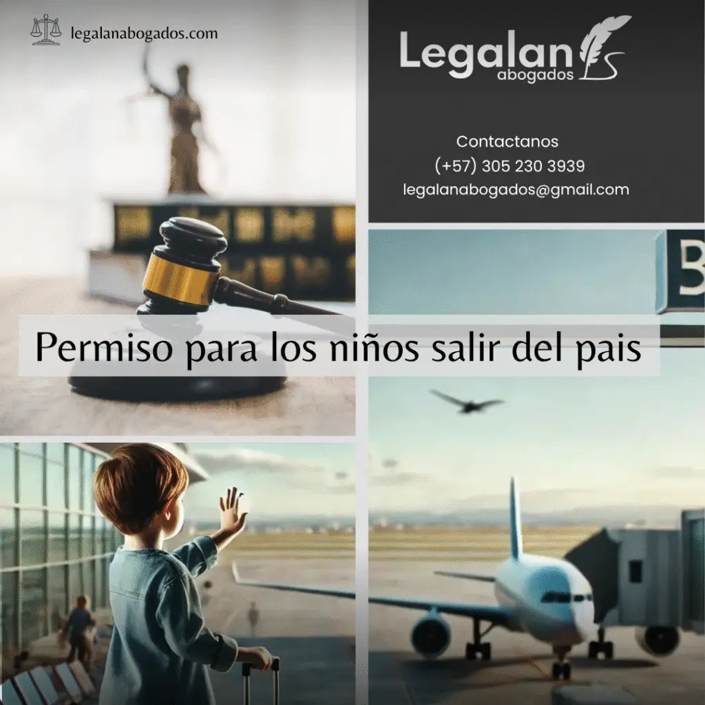 Permiso para los Niños salir del País