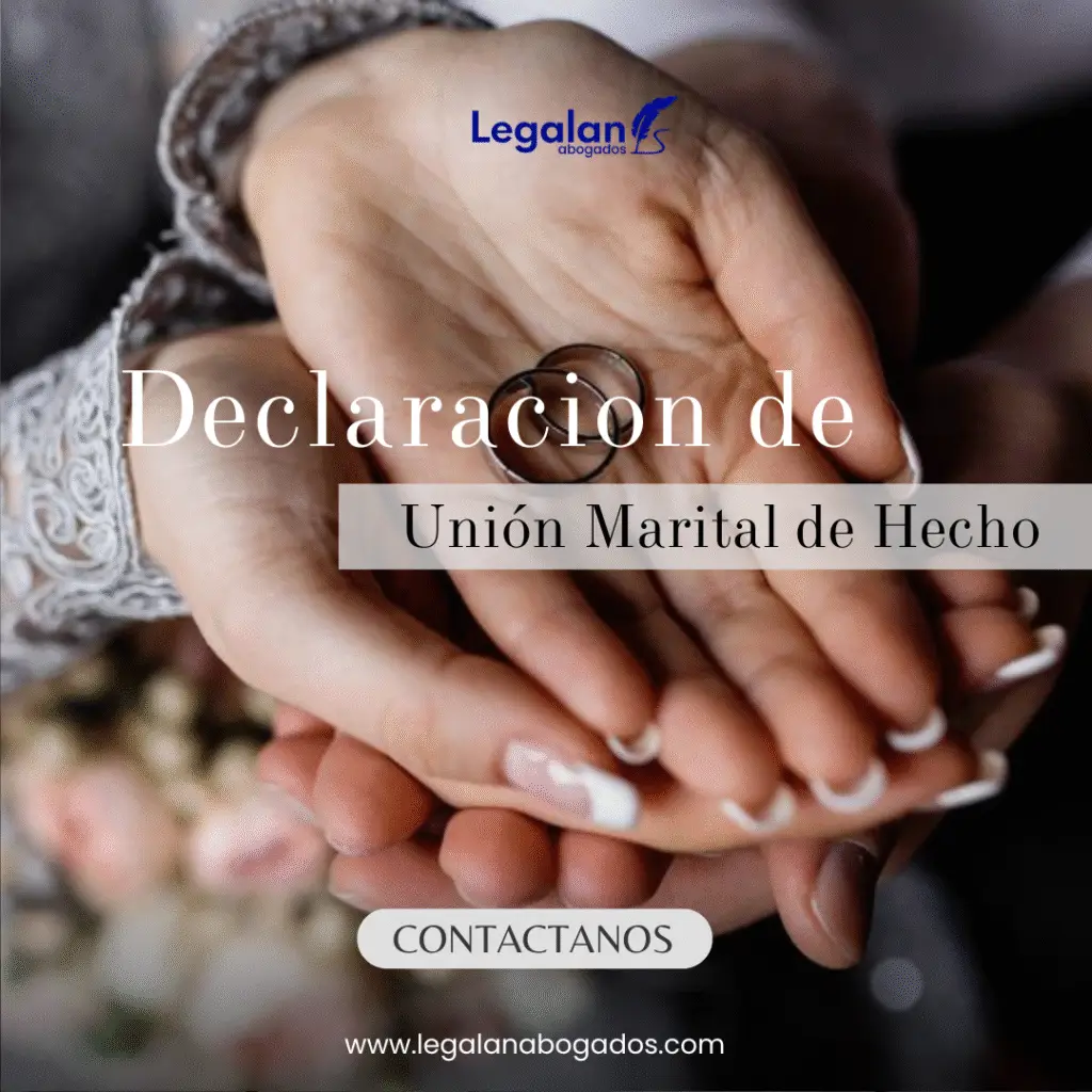 Declaración de Unión Marital de Hecho